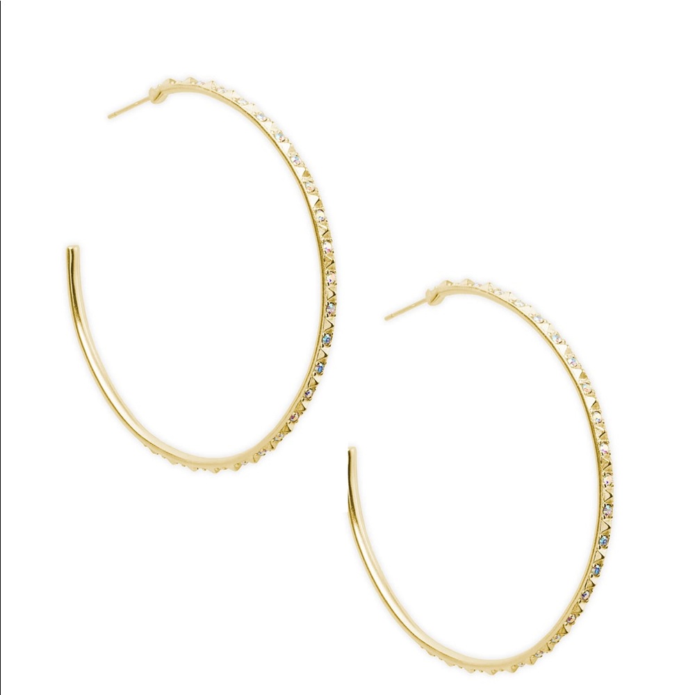 Kendra Scott large hoop earrings